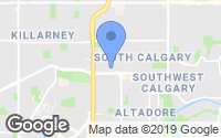 Map of Cougar Ridge, AB