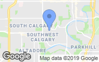 Map of Cougar Ridge, AB