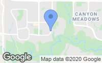 Map of Cougar Ridge, AB