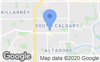 Map of Cougar Ridge, AB